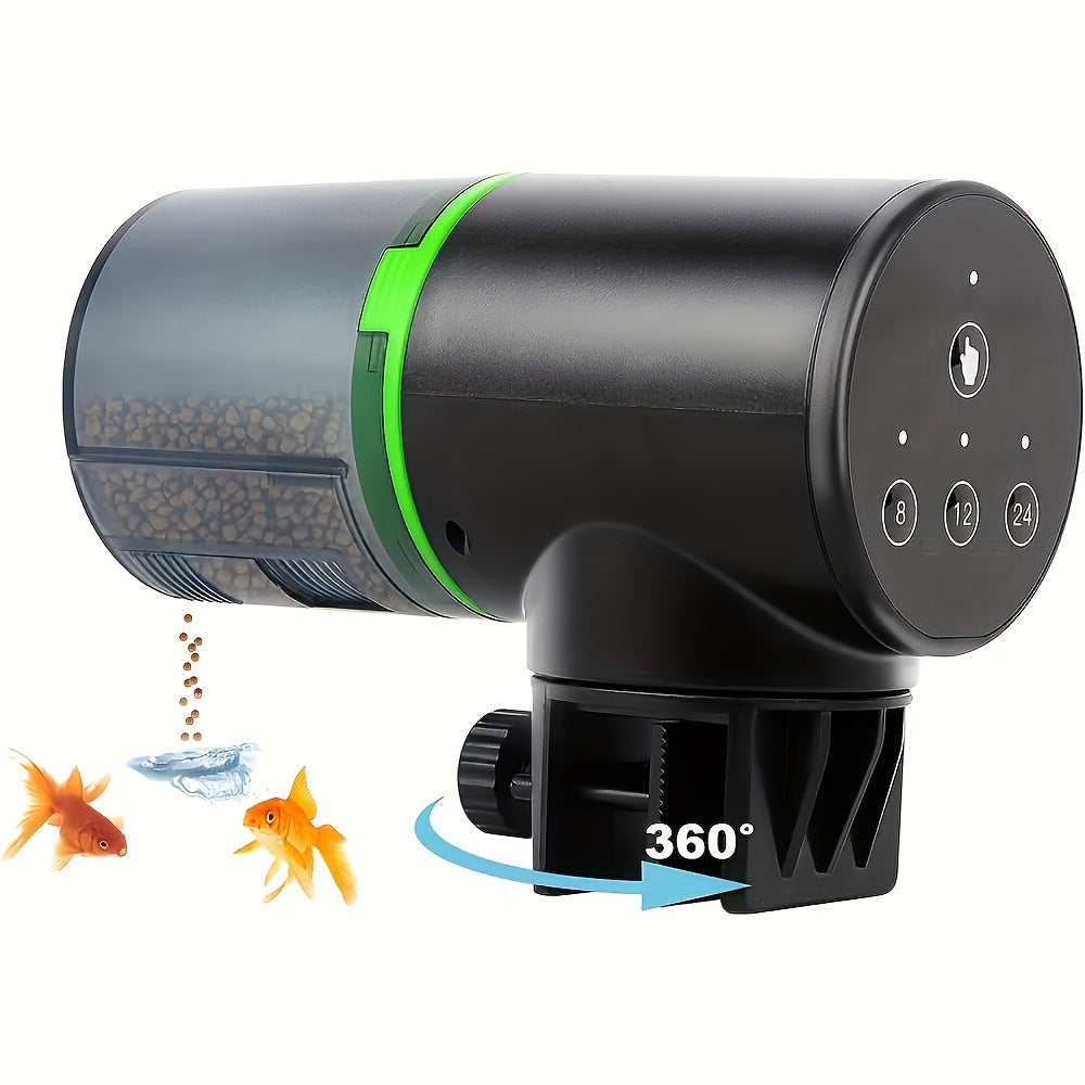 Freesea Automatic Aquarium Fish Feeder – Adjustable Electric Timer for Fish Bowls & Tanks