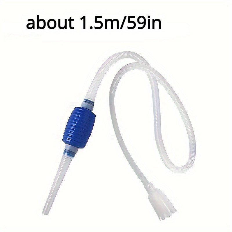 Easy-Use Aquarium Siphon for Quick Water Changes & Gravel Cleaning – 1pc