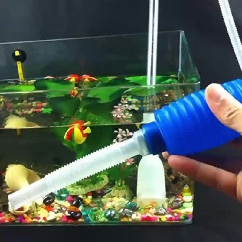 Easy-Use Aquarium Siphon for Quick Water Changes & Gravel Cleaning – 1pc