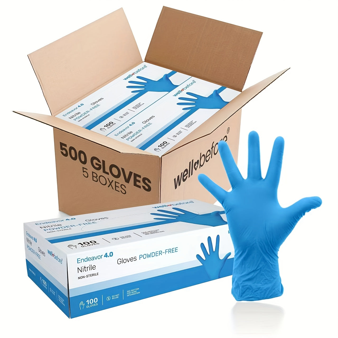 Non-Slip Nitrile Gloves for Aquarium Cleaning & Pet Care – 100/500/1000 pcs (S, M, L, XL)