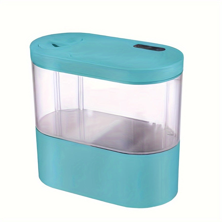 LED Smart Aquarium Kit – USB Rechargeable Fish Tank with Self-Cleaning Technology