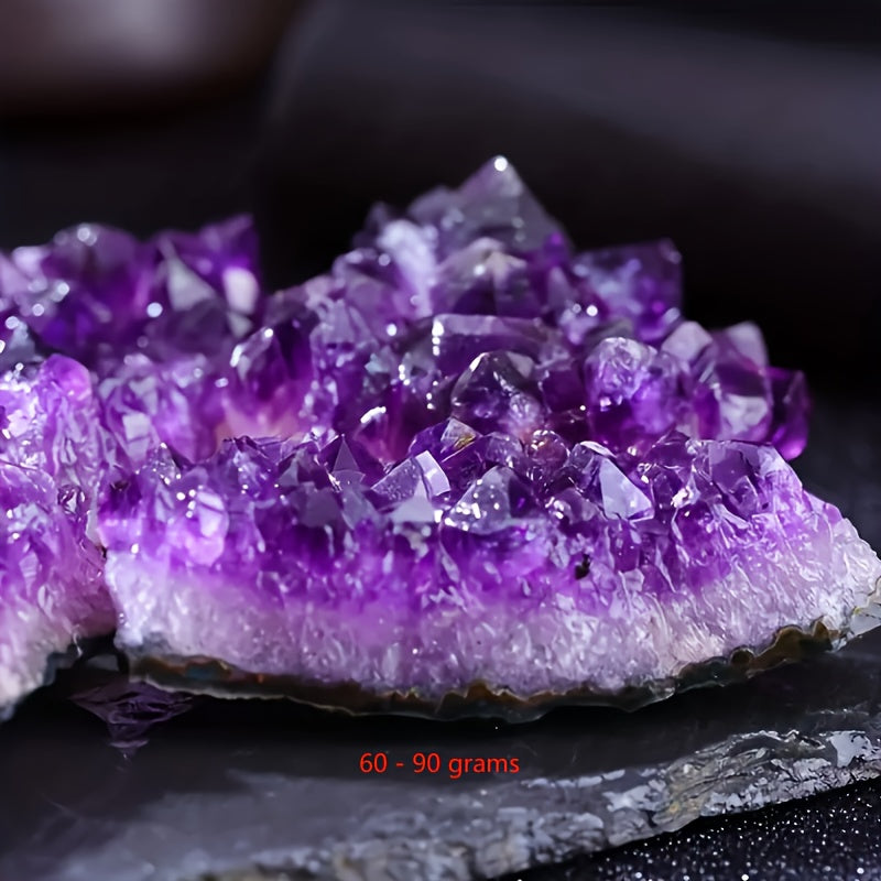 Natural Amethyst Crystal Cave – DIY Aquarium & Home Decoration, Gemstone Fragment