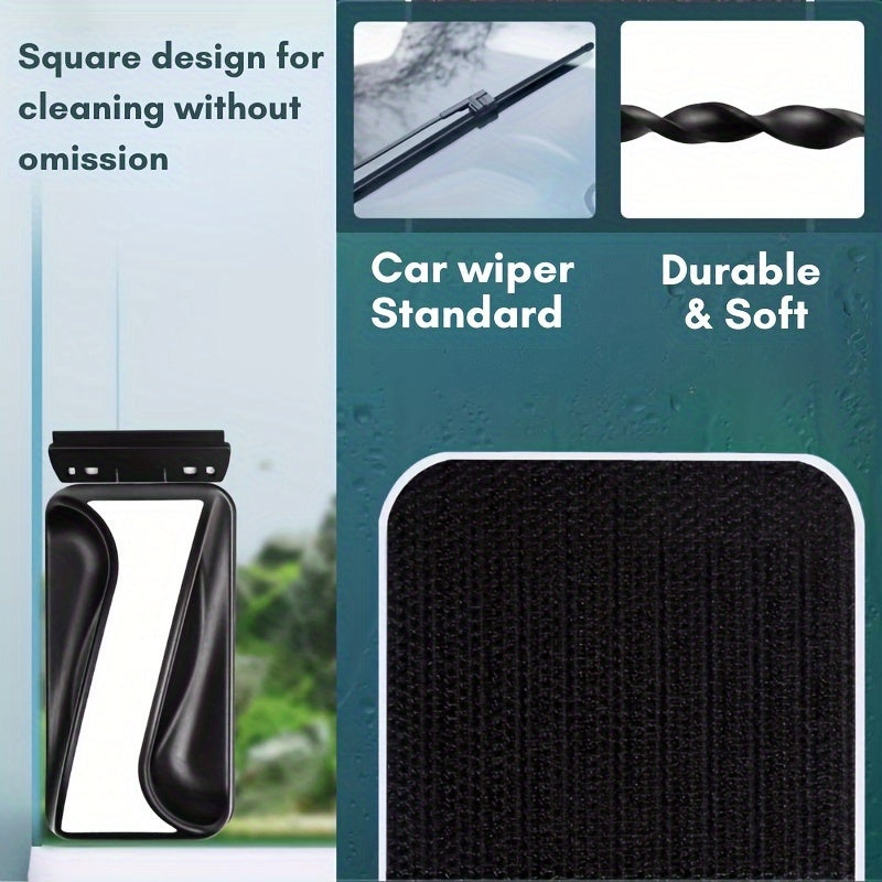 Extra-Strength Magnetic Fish Tank Cleaner – Powerful Algae Remover & Glass Scraper, 1pc