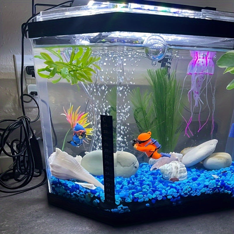 3-Pack Artificial Aquarium Plants – High-Quality Plastic Water Plants for Fish Tank Decoration
