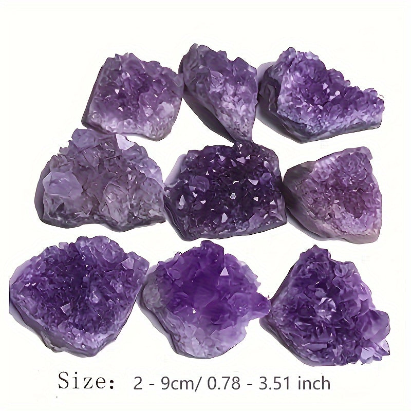 Natural Amethyst Crystal Cave – DIY Aquarium & Home Decoration, Gemstone Fragment
