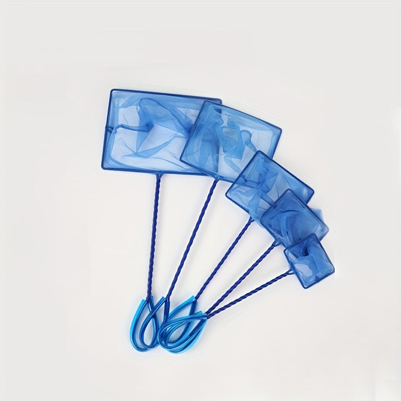 Small Mesh Fish Net – Plastic Handle Aquarium Net for Catching & Handling Fish, 1pc