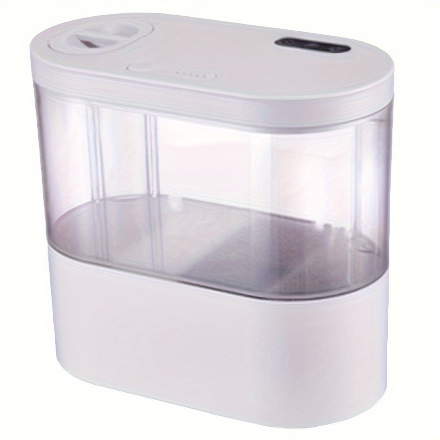 LED Smart Aquarium Kit – USB Rechargeable Fish Tank with Self-Cleaning Technology