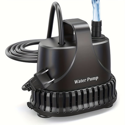 210GPH Submersible Aquarium Pump – 15W Waterproof Ultra-Quiet Fountain Pump with High Lift & 2 Nozzles