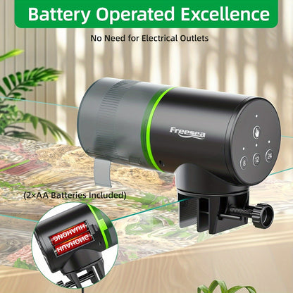 Freesea Automatic Aquarium Fish Feeder – Adjustable Electric Timer for Fish Bowls & Tanks