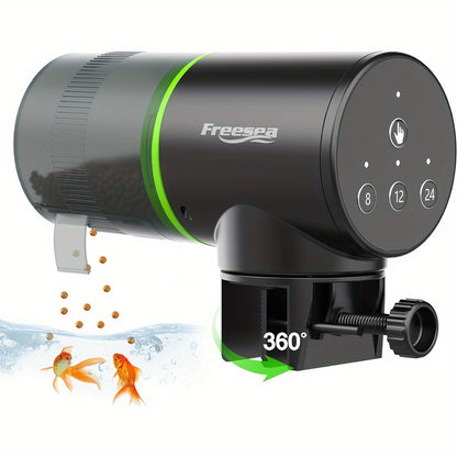 Freesea Automatic Aquarium Fish Feeder – Adjustable Electric Timer for Fish Bowls & Tanks