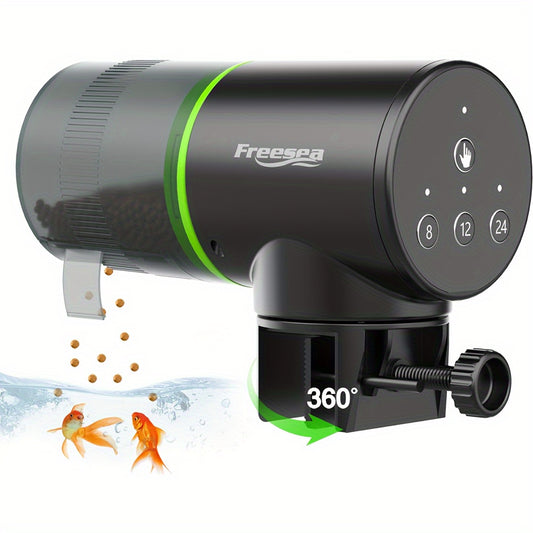 Freesea Automatic Aquarium Fish Feeder – Adjustable Electric Timer for Fish Bowls & Tanks