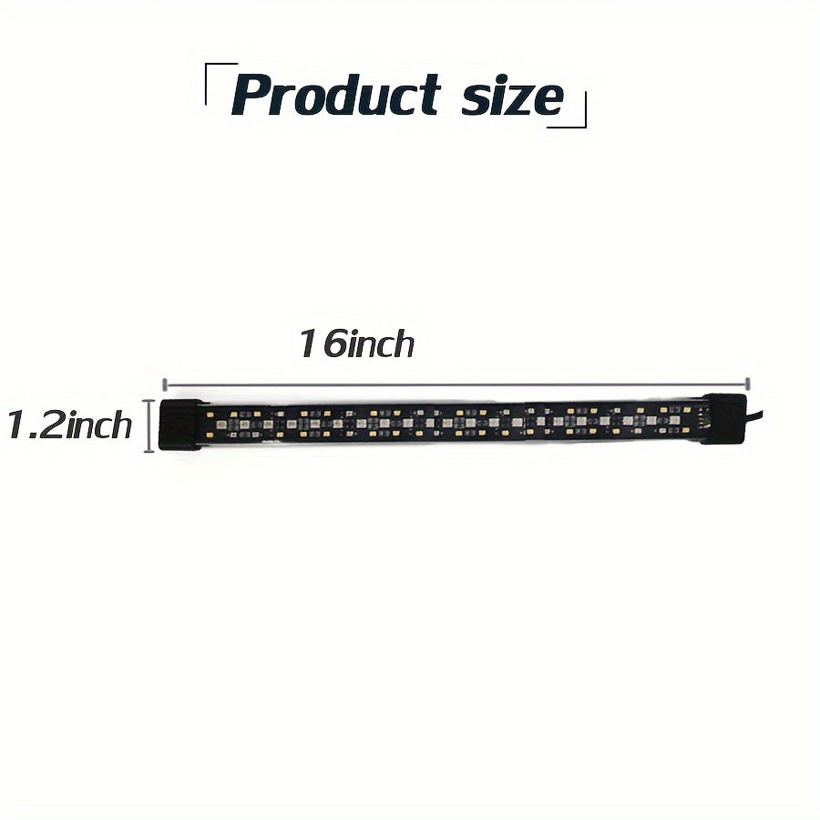 24/7 Cycle Aquarium Light – Full Spectrum & 7 Color Options with Adjustable Brightness & Timer