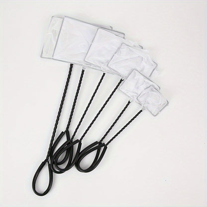 Small Mesh Fish Net – Plastic Handle Aquarium Net for Catching & Handling Fish, 1pc