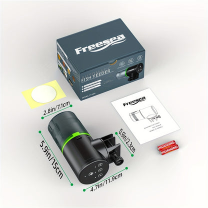 Freesea Automatic Aquarium Fish Feeder – Adjustable Electric Timer for Fish Bowls & Tanks