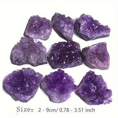 Natural Amethyst Crystal Cave – DIY Aquarium & Home Decoration, Gemstone Fragment