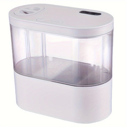 LED Smart Aquarium Kit – USB Rechargeable Fish Tank with Self-Cleaning Technology